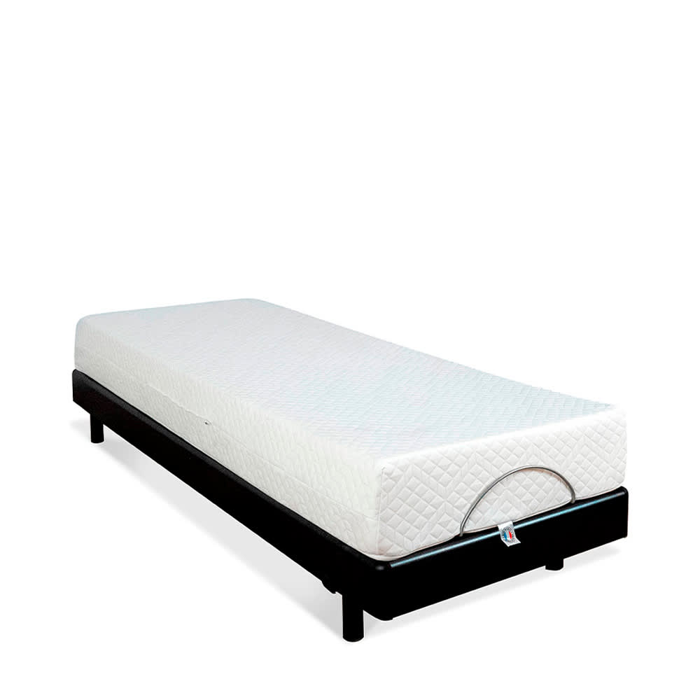 Ensemble Sommier électrique + Matelas 90x190 cm