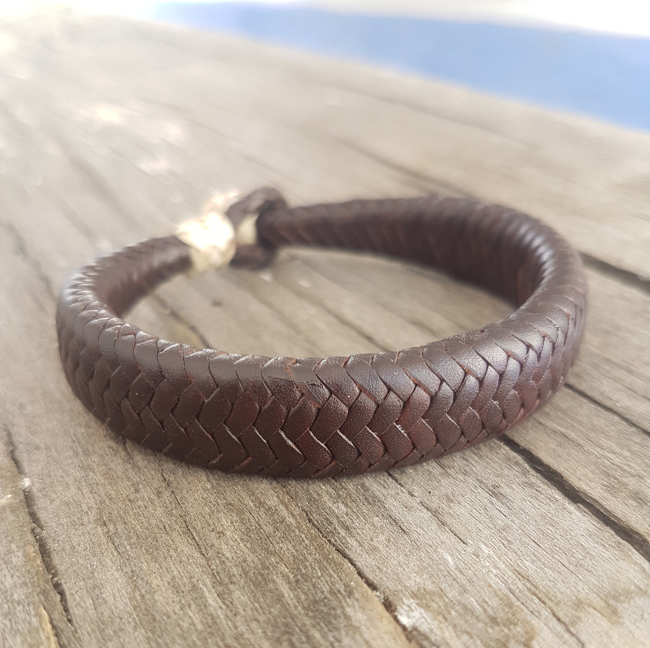 Bracciale in pelle da uomo, bracciale in pelle da donna, bracciale in pelle da uomo, bracciale avvolgente, bracciale in pelle, bracciale da sposo, gio