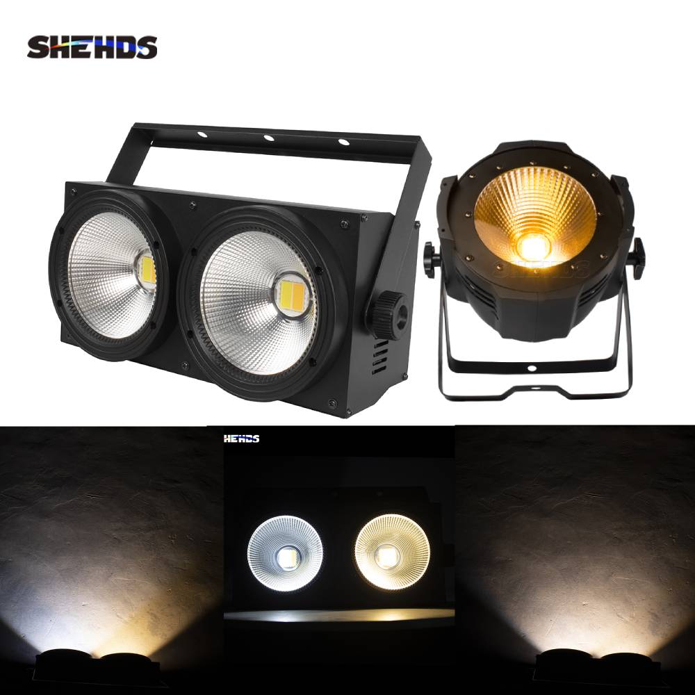 LED Par Light, Cold And Warm Color Barn Doors, DMX512 DJ Lighting For Stage, Disco, Concert LED Par Light, Cold And Warm Color Barn Doors, DMX512 DJ Lighting For Stage, Disco, Concert