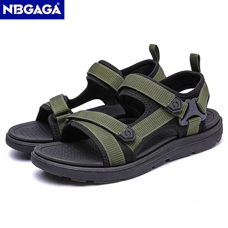 Men's Summer Sandals Lightweight Outdoor Casual Beach Sandals For Comfort And Style black 40 (us Men 7.5)