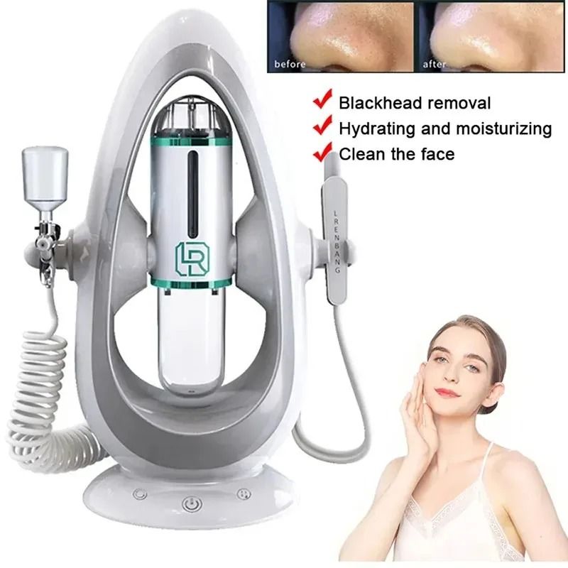 Professional Hydra Dermabrasion Aqua Facial Beauty Device double Heads Us Plug