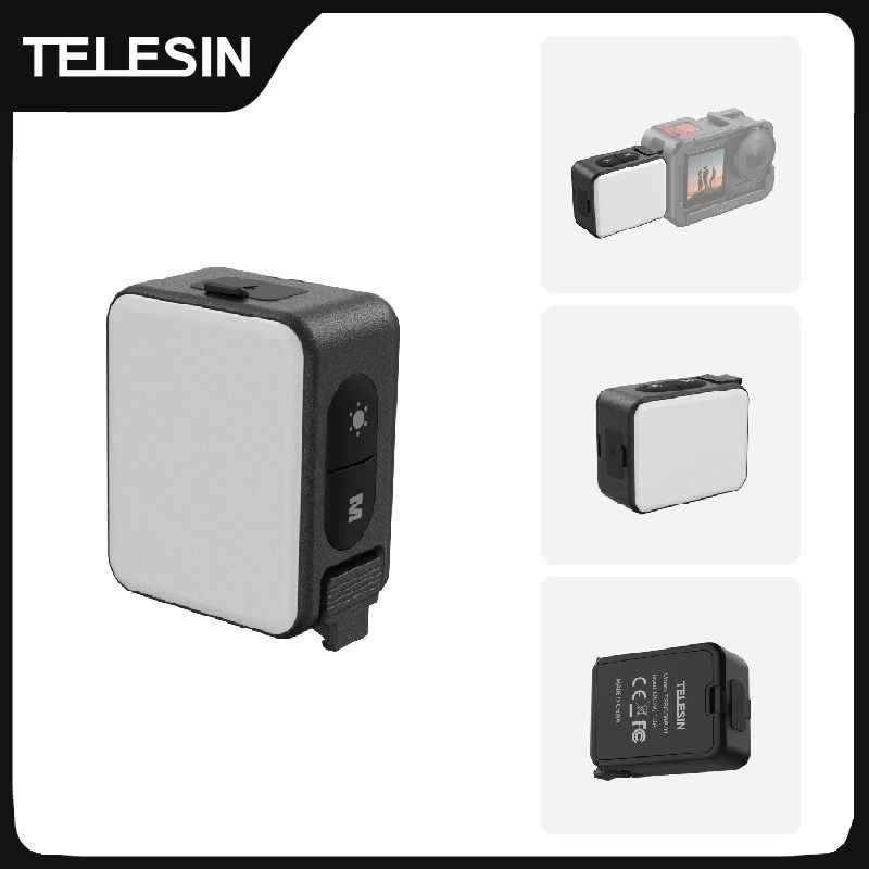 Mini Waterproof Quick Release Fill Light For Action Cameras Mini Waterproof Quick Release Fill Light For Action Cameras