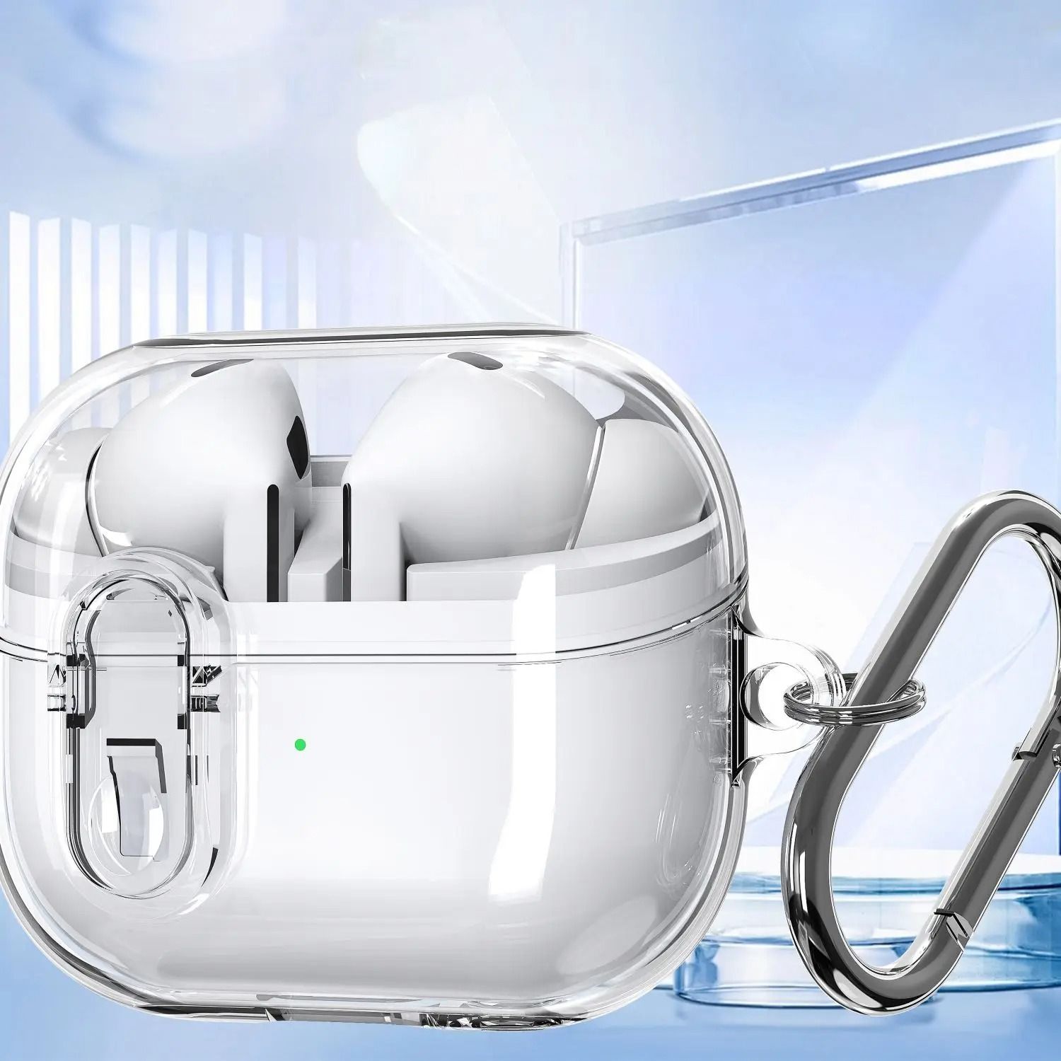 Transparent Security Lock Case For Galaxy Buds b for Galaxy Buds 3