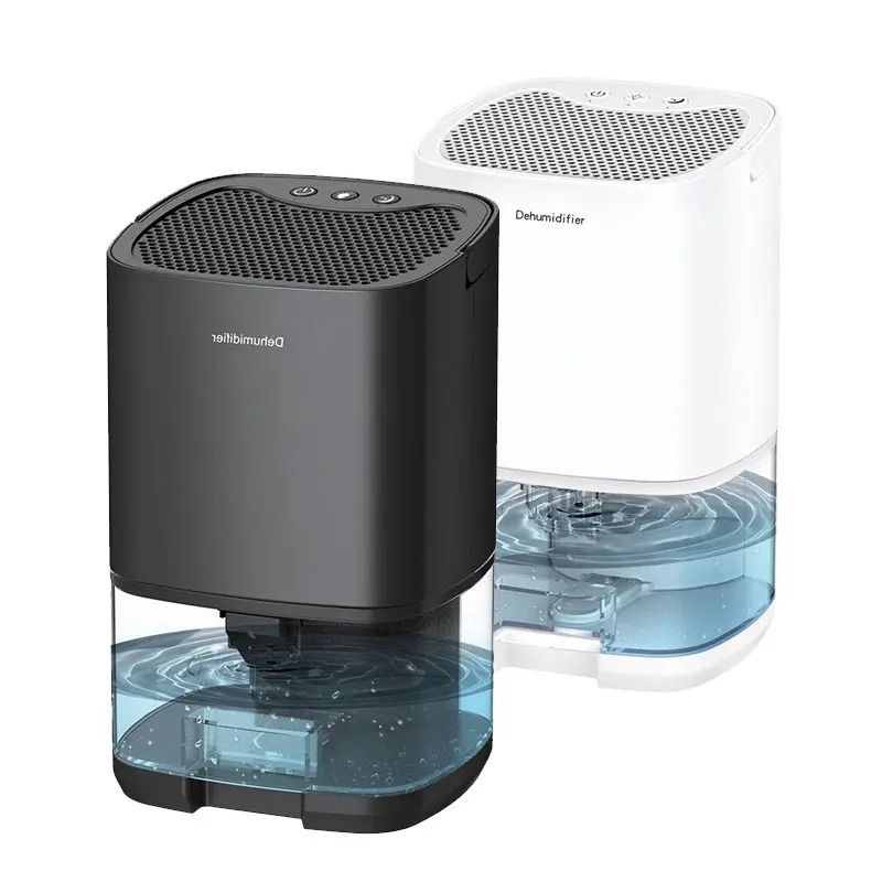 Air Dehumidifier Mute Moisture Absorber For Home Bedroom Office Kitchen black eu