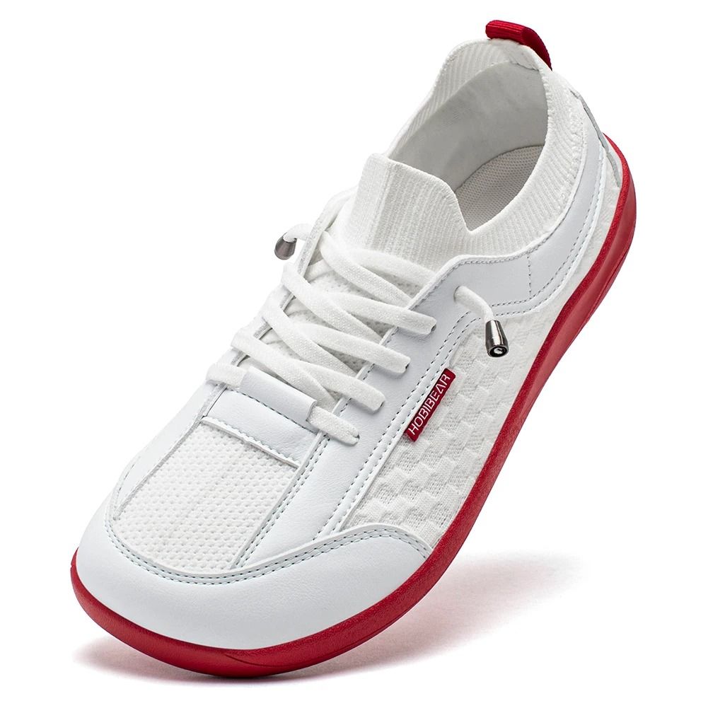 HOBIBEAR Barefoot Slip On Shoes Wide Toe Zero Drop Minimalist Sneakers Lightweight Breathable us 8.5 black