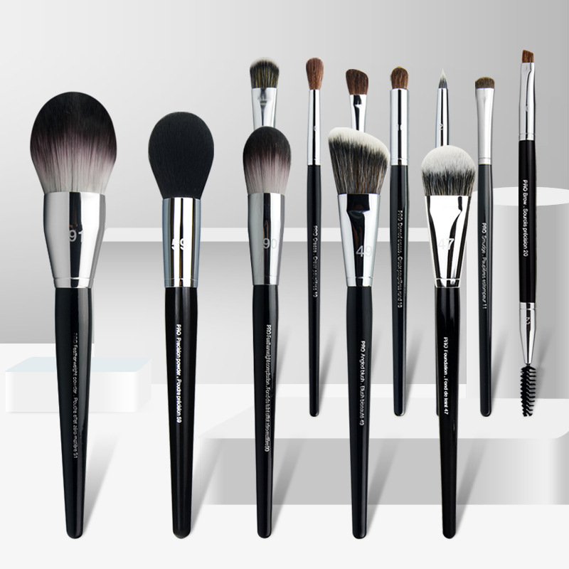 Professional Foundation Makeup Brushes Set, High Quality Pro Make Up Brush Kit For Liquid, Powder, Eyeshadow, Concealer 24pcs