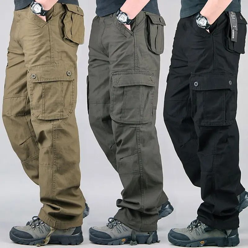 Mens Outdoor Tactical Work Pants With Multi Pockets f 38