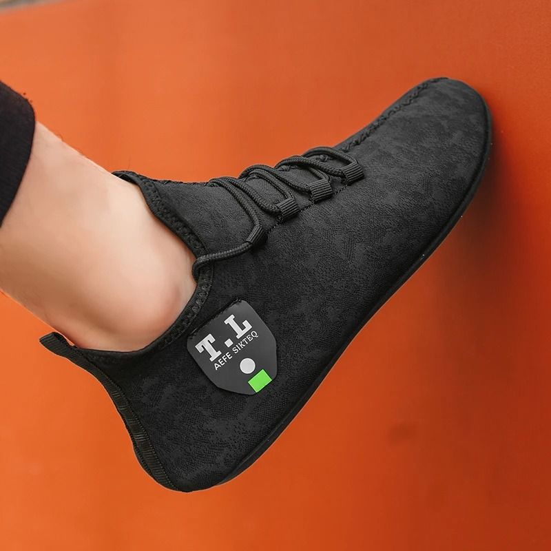 Mens Mesh Loafers With Non Slip Sole For Casual Summer Comfort white 12.5