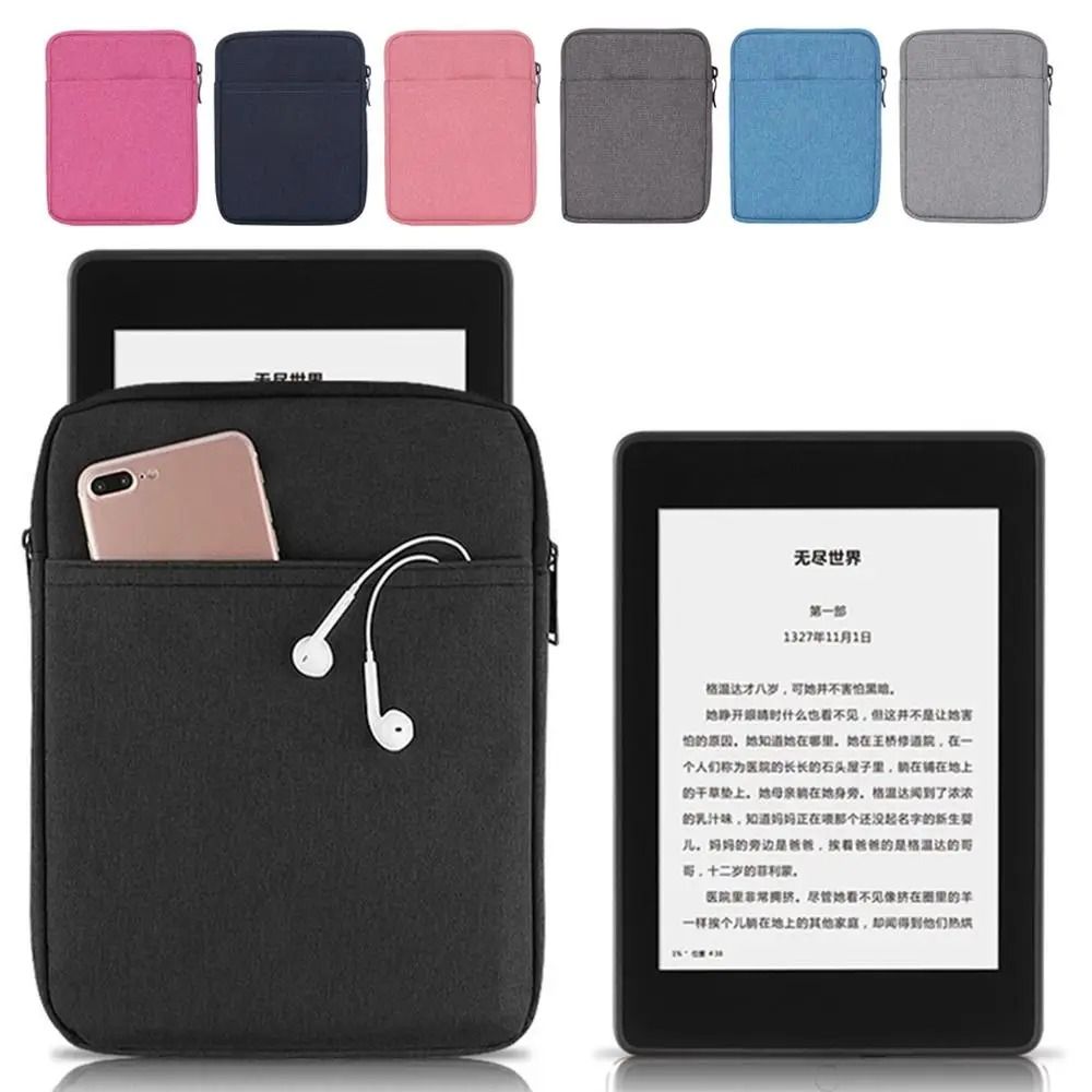 Portable E Reader Sleeve Shockproof Case For Kindle 6.8 Inch Paperwhite 11th Generation light Blue
