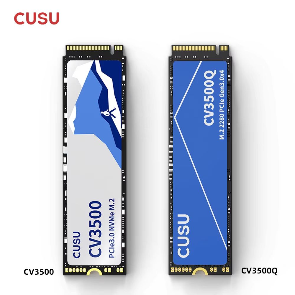 CUSU M.2 NVMe SSD 256GB 512GB 1TB 2TB PCIe 3.0x4 Solid State Drive For Laptops & Desktops cv3500q 1tb