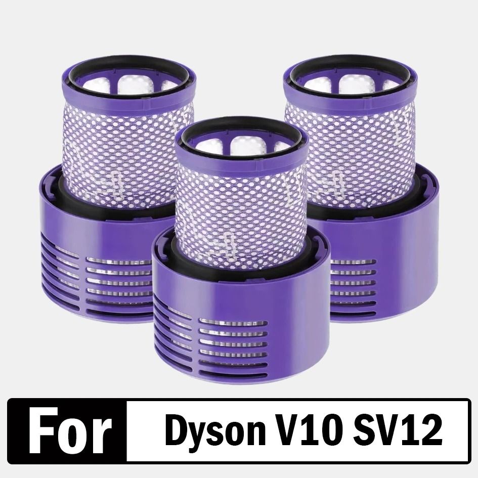 Washable Hepa Filter Replacement For Dyson V10 SV12 Vacuum Cleaner Accessories 8 Pcs