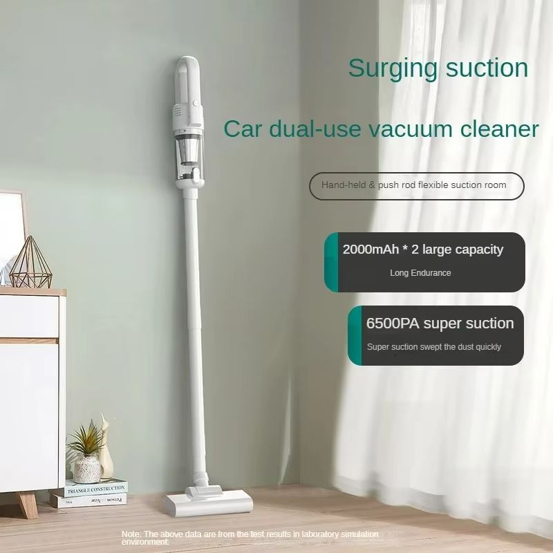 Powerful Cordless Car Vacuum Cleaner Portable 6500Pa Handheld With Metal Filter Powerful Cordless Car Vacuum Cleaner Portable 6500Pa Handheld With Metal Filter