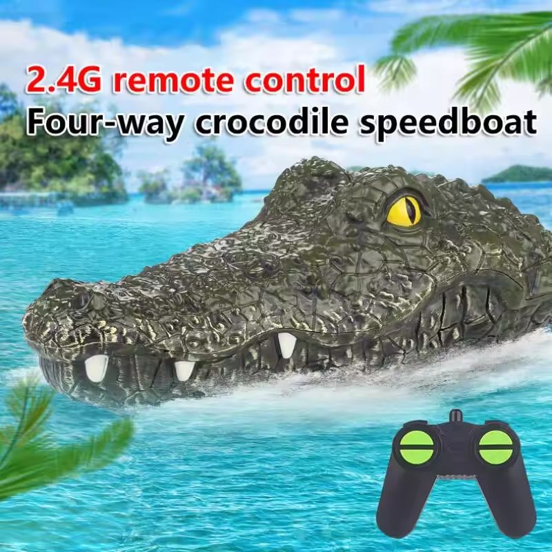 RC Crocodile Head Remote Control Speed Boat RC Crocodile Head Remote Control Speed Boat