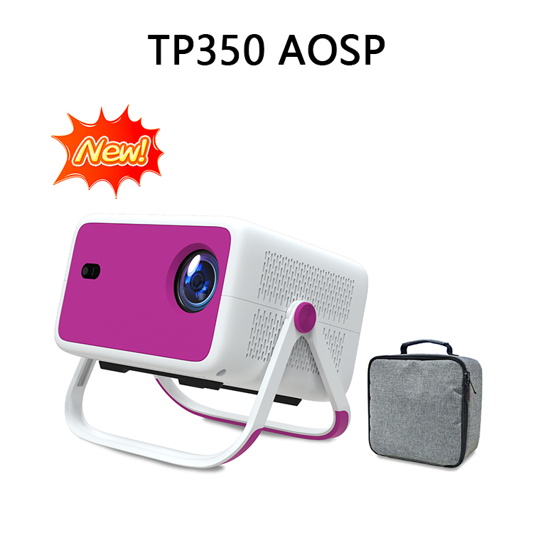 Velec AOSP Portable Projector ANSI Android Full HD LCD Auto Keystone Correction Outdoor & Home Theater Projector tp350 Aosp