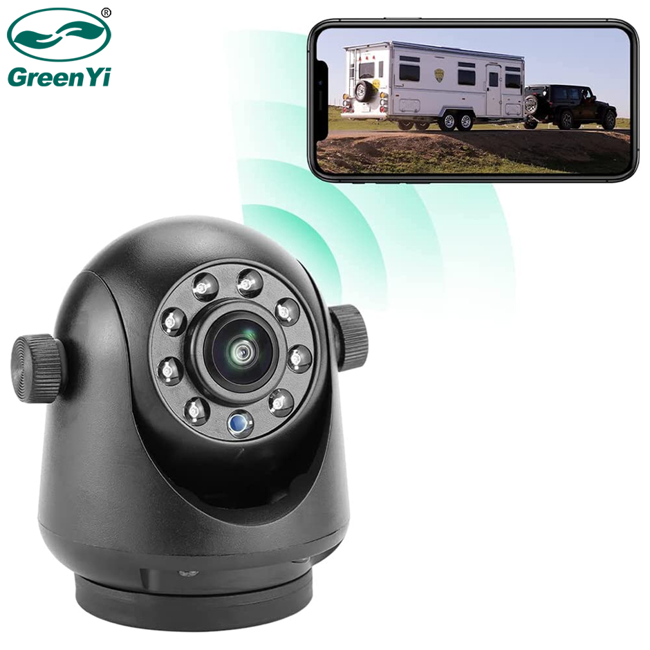 Wireless Magnetic Hitch 5G WiFi Rear View Camera, Night Vision, Rechargeable For RV Truck Trailer IPhone Android Wireless Magnetic Hitch 5G WiFi Rear View Camera, Night Vision, Rechargeable For RV Truck Trailer IPhone Android