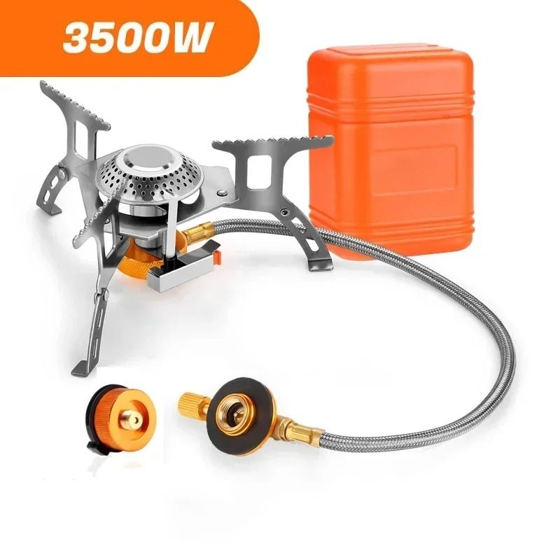 Portable Camping Gas Stove 3500W Folding Outdoor Burner Portable Camping Gas Stove 3500W Folding Outdoor Burner