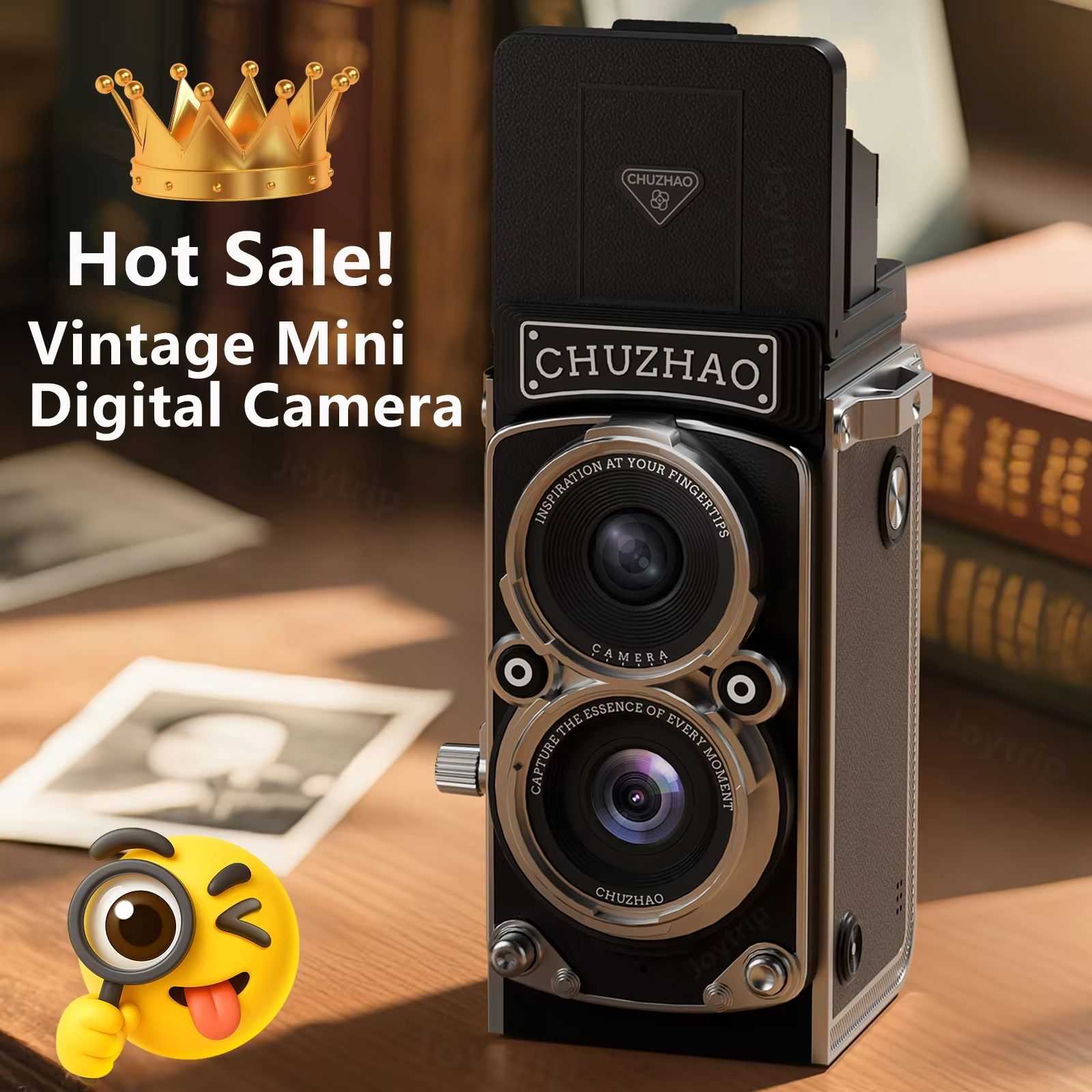 Vintage Mini Digital Camera 12MP Autofocus Portable Camera With 1080P Video For Travel & Vlogging m1