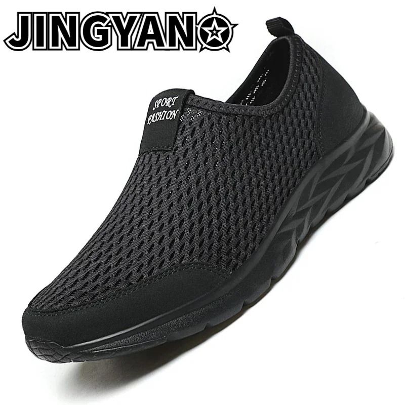 Casual Breathable Walking Couple Shoes Lightweight Outdoor Sports Sneakers us 9 black