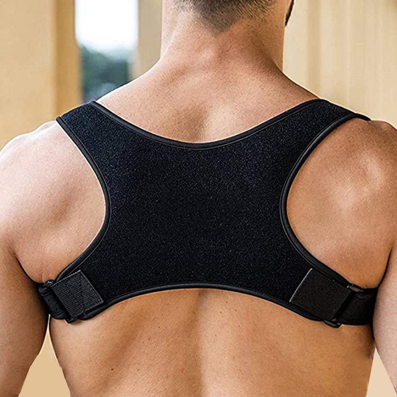 Medical Shoulder Support Corrector Back Brace, Adjustable Posture Corrector For Humpback Prevention Back Health Care l Weight 60 80kg