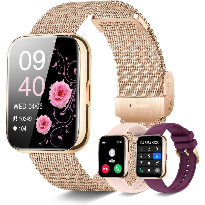 HD Smart Watch Answer Make Calls, AI Voice Smart Watch For Women, Sport Watch For Android IPhone HD Smart Watch Answer Make Calls, AI Voice Smart Watch For Women, Sport Watch For Android IPhone