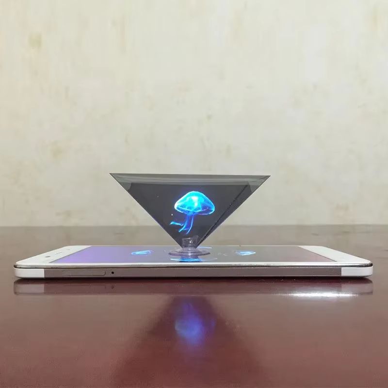 3D Hologram Pyramid Projector | Mobile Screen Magnifier For Smartphones 3D Hologram Pyramid Projector | Mobile Screen Magnifier For Smartphones