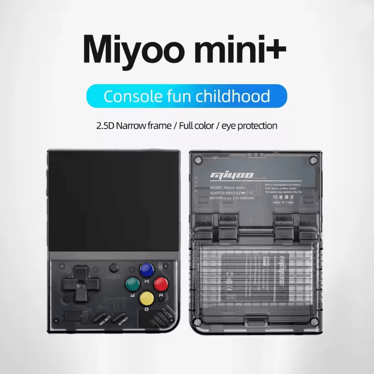 Miyoo Mini Plus Portable Retro Handheld Game Console no Card purple