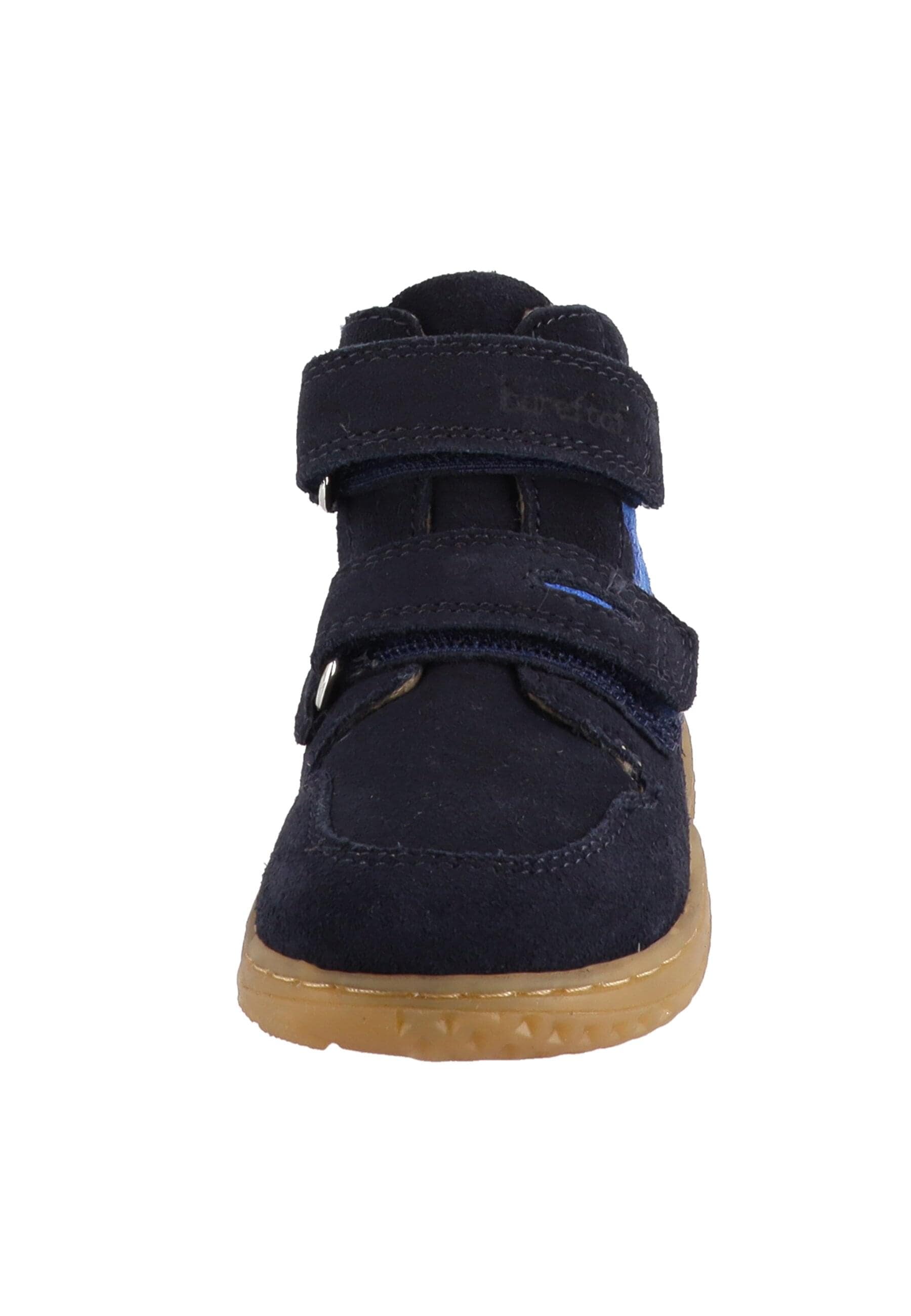 Stiefel LURCHI "Lurchi Samu Barefoot", Damen, Gr. 21, navy, Leder, Schuhe Stiefel