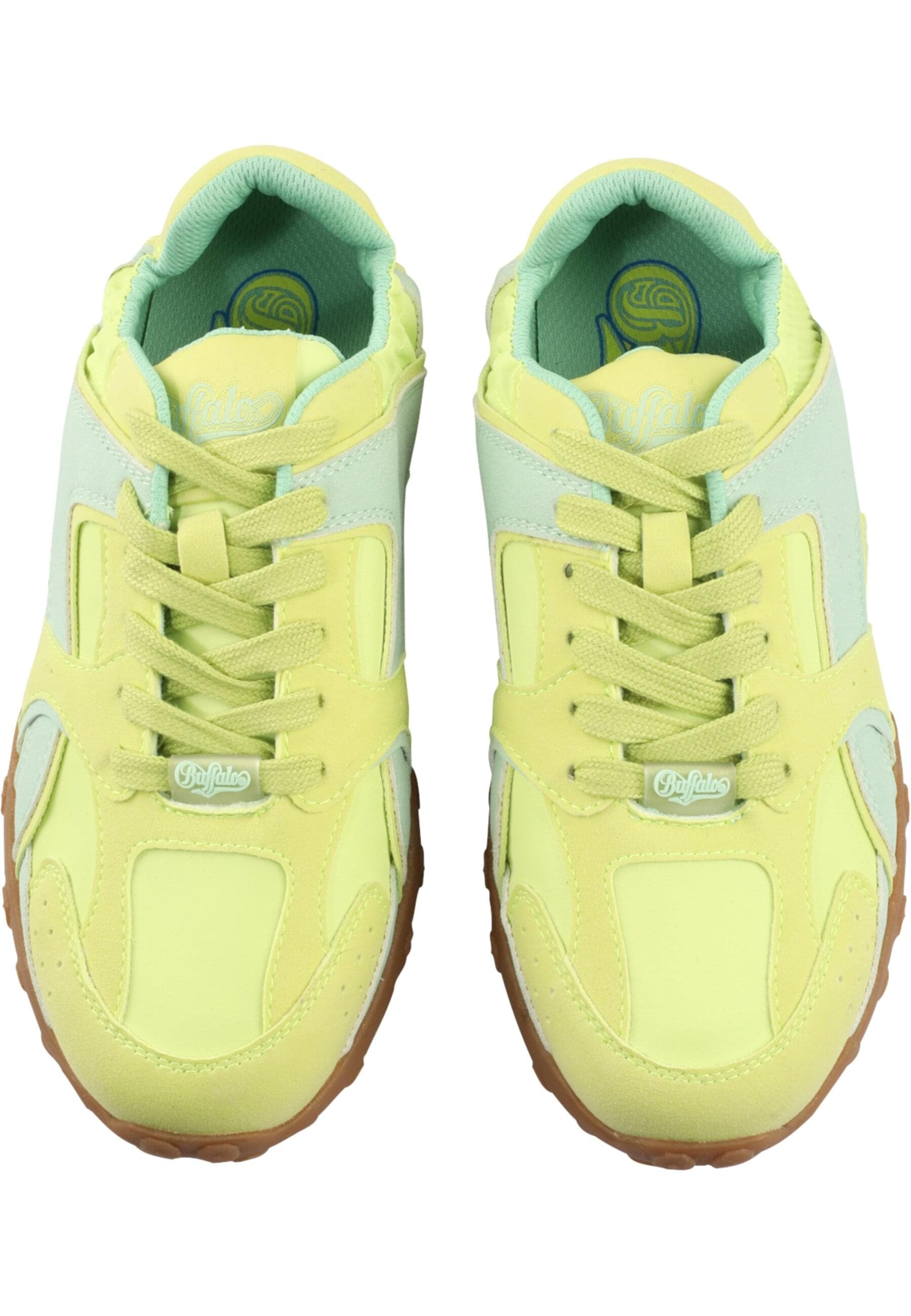Trainingsschuh BUFFALO "Buffalo AZURA", Damen, Gr. 40, grün, blau, Schuhe