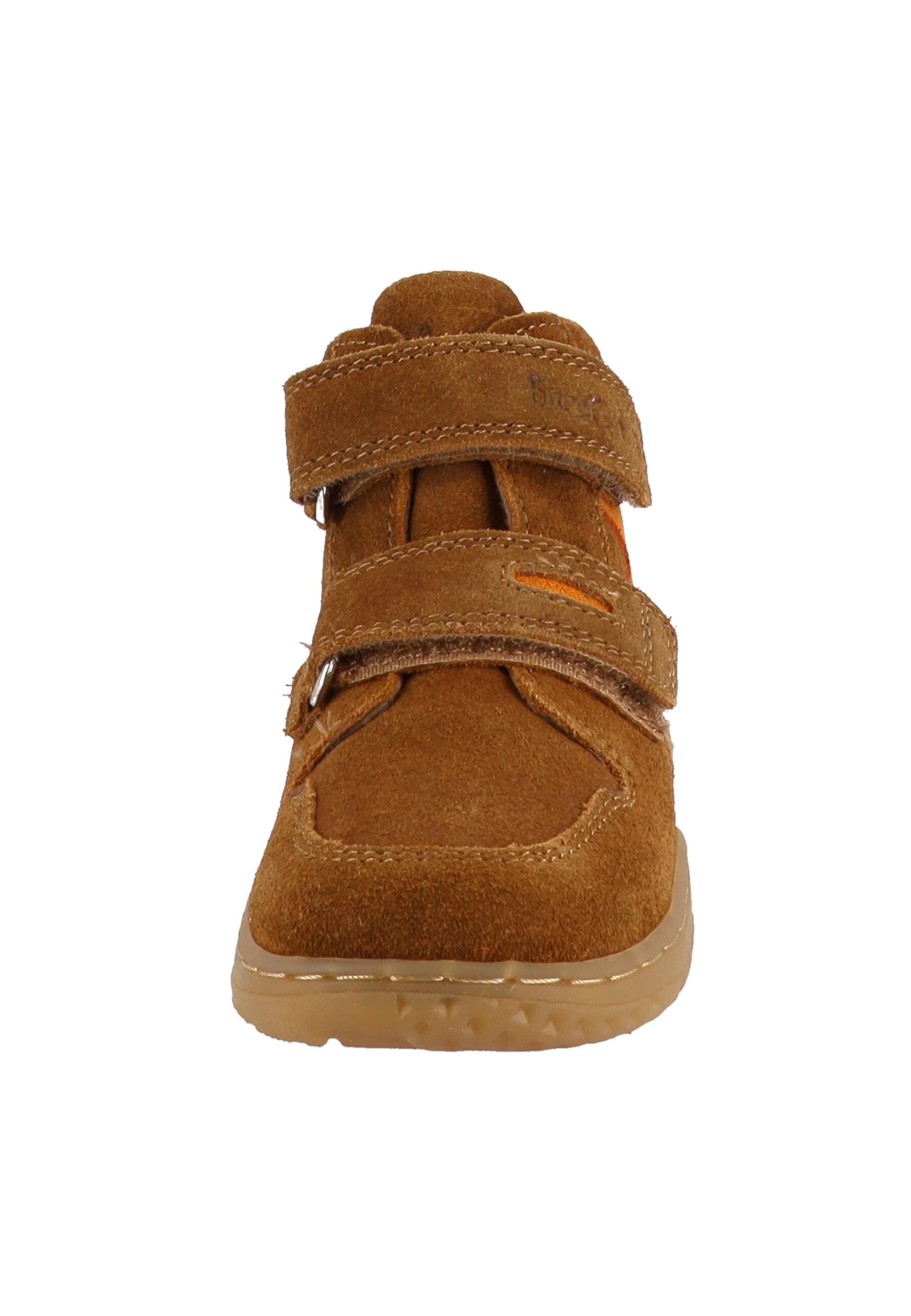 Stiefel LURCHI "Lurchi Samu Barefoot", Damen, Gr. 22, tan, Leder, Schuhe Stiefel