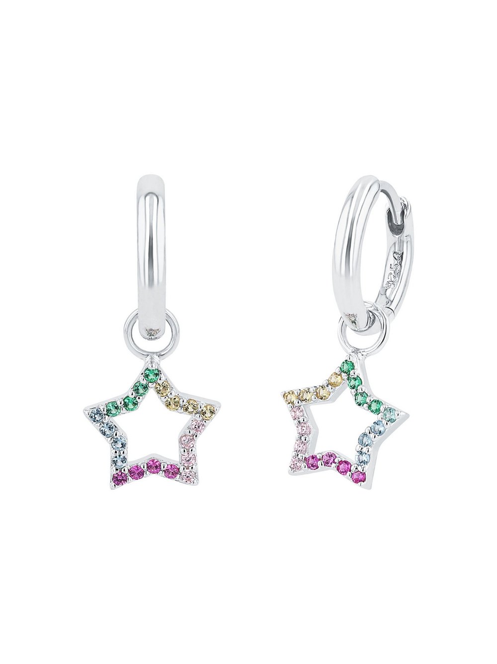 Prinzessin Lillifee Creolen Mädchen silber, ONE SIZE Image