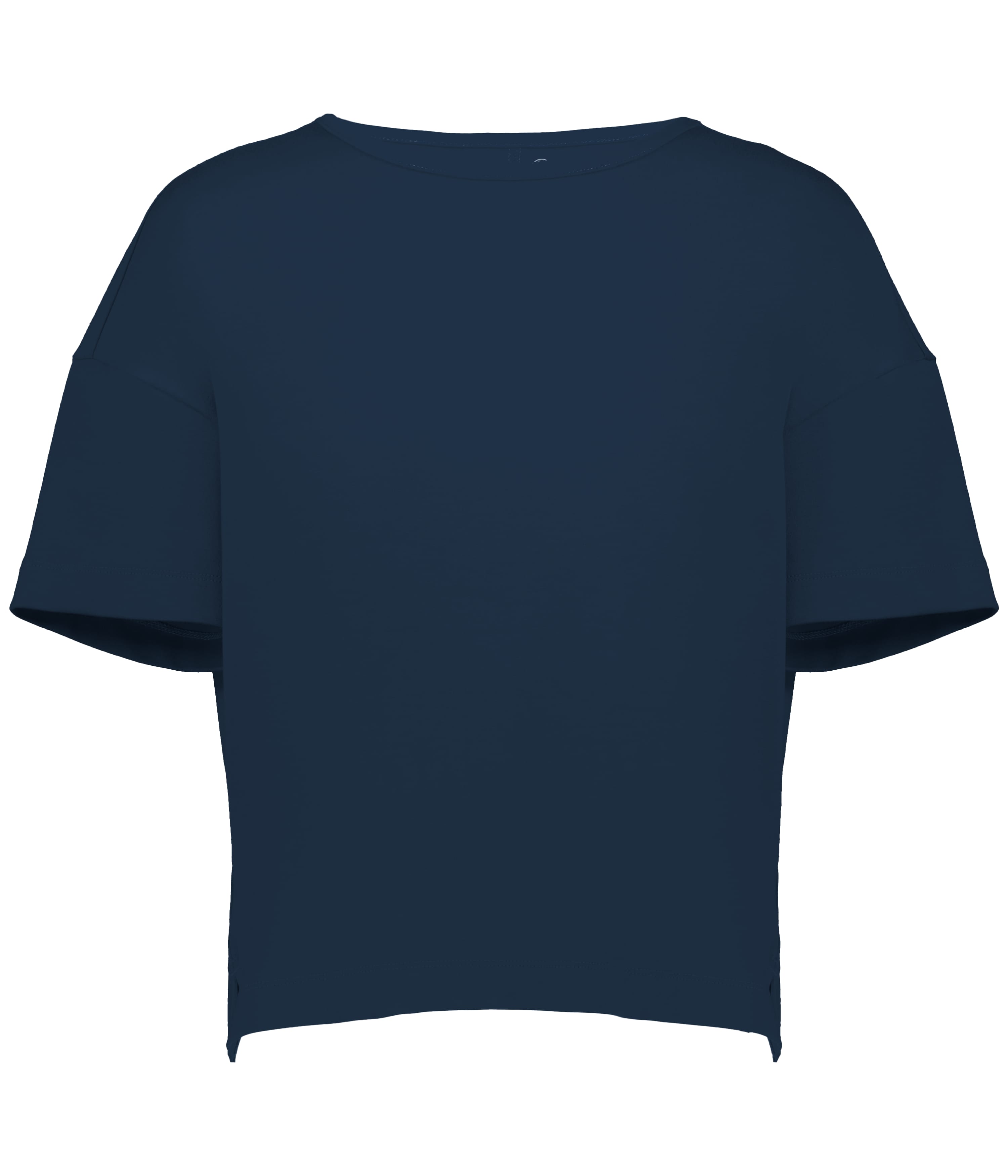 Holloway 223491 GIRLS EFFORTLESS Top in Navy Blue size XS | Polyester Blend
