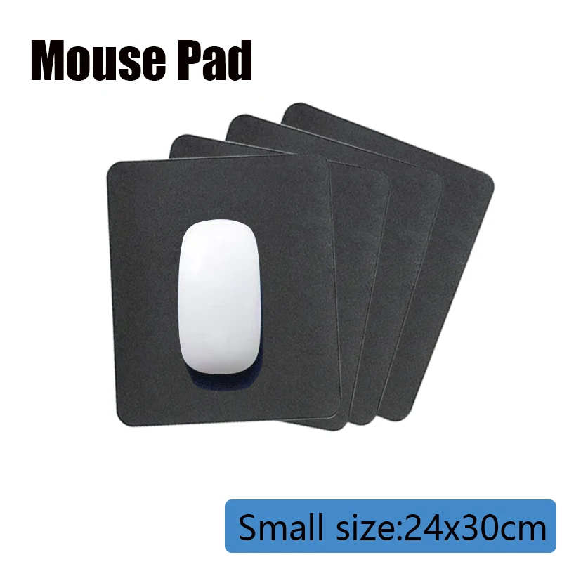 Kleines PU-Mauspad, rutschfestes Gaming-Pad, Desktop-Leder-Mauspad, wasserdicht, kratzfest, PC-Mauspad, Laptop-Desktop-Mauspad Image