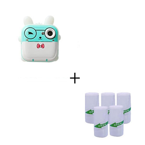 Nuovo prodotto 2025 Q5 Polaroid per bambini, macchina fotografica digitale a cartoni animati, carina mini macchina fotografica HD per bambini, fotografia e stampa, mini macchina fotografica, regalo di