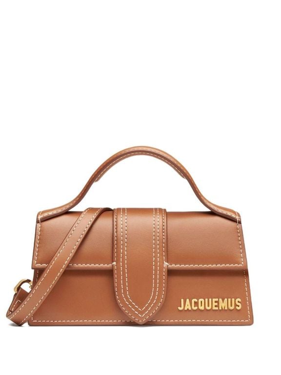 Le Bambino Handbag - Brown - Jacquemus Top Handle Bags