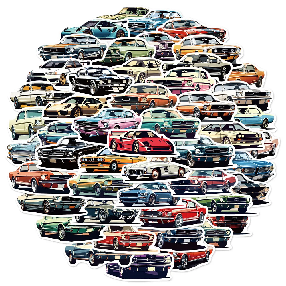 50PCS Cartoon Auto Pop Spaß Graffiti Aufkleber DIY Handgemachte Scrapbook Box Lautsprecher Belohnung Dekorative Aufkleber Image