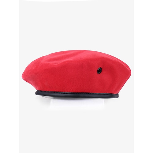 Unisex-Weihnachtsmütze aus Kunstwolle, mehrere Farben, weiches Lammwollmaterial, stilvoll und gemütlich für die Weihnachtszeit, perfekt für den Winter Image