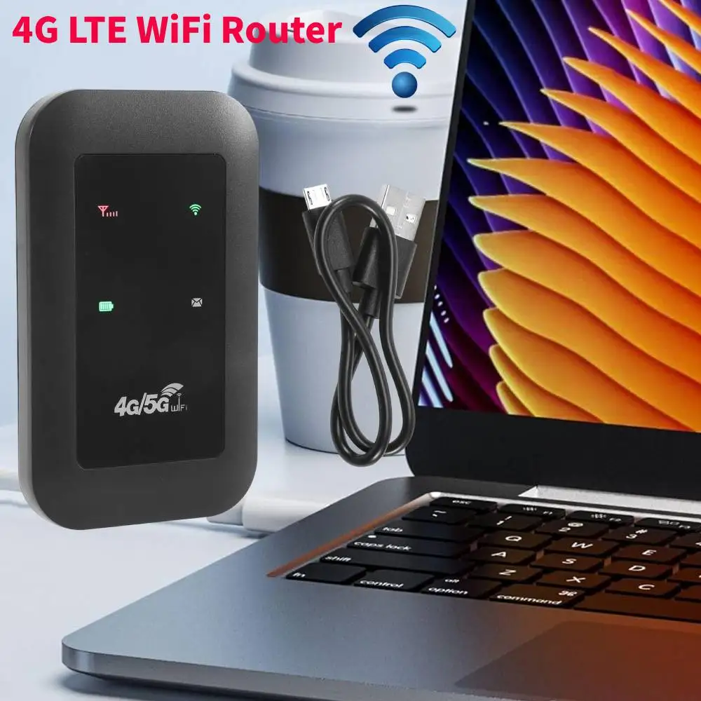 H806 4G LTE WiFi Router 2100Ah Mobile WiFi Wireless Modem Pocket WiFi 150Mbps Hotspot 3G/4G SIM Karte Slot Globale Frequenz Bands Image