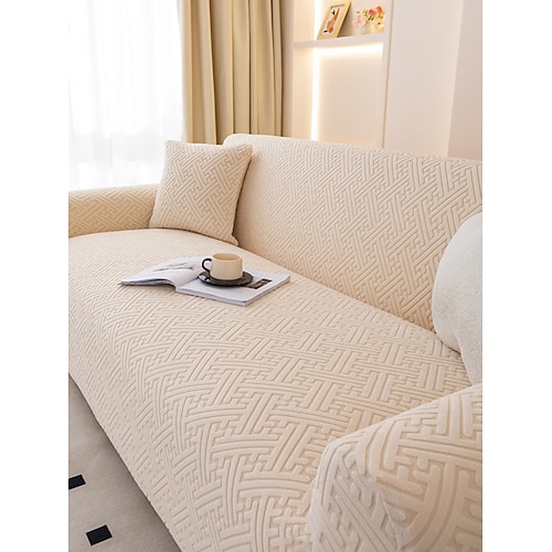 1 Stück eleganter Sofabezug – modisch Luxuriöser, dekorativer Sofaschutz, rutschfest, staubdicht, kratzfest, Ganzjahres-Sofabezug für Wohnzimmer, Schlafzimmer oder Büro Image