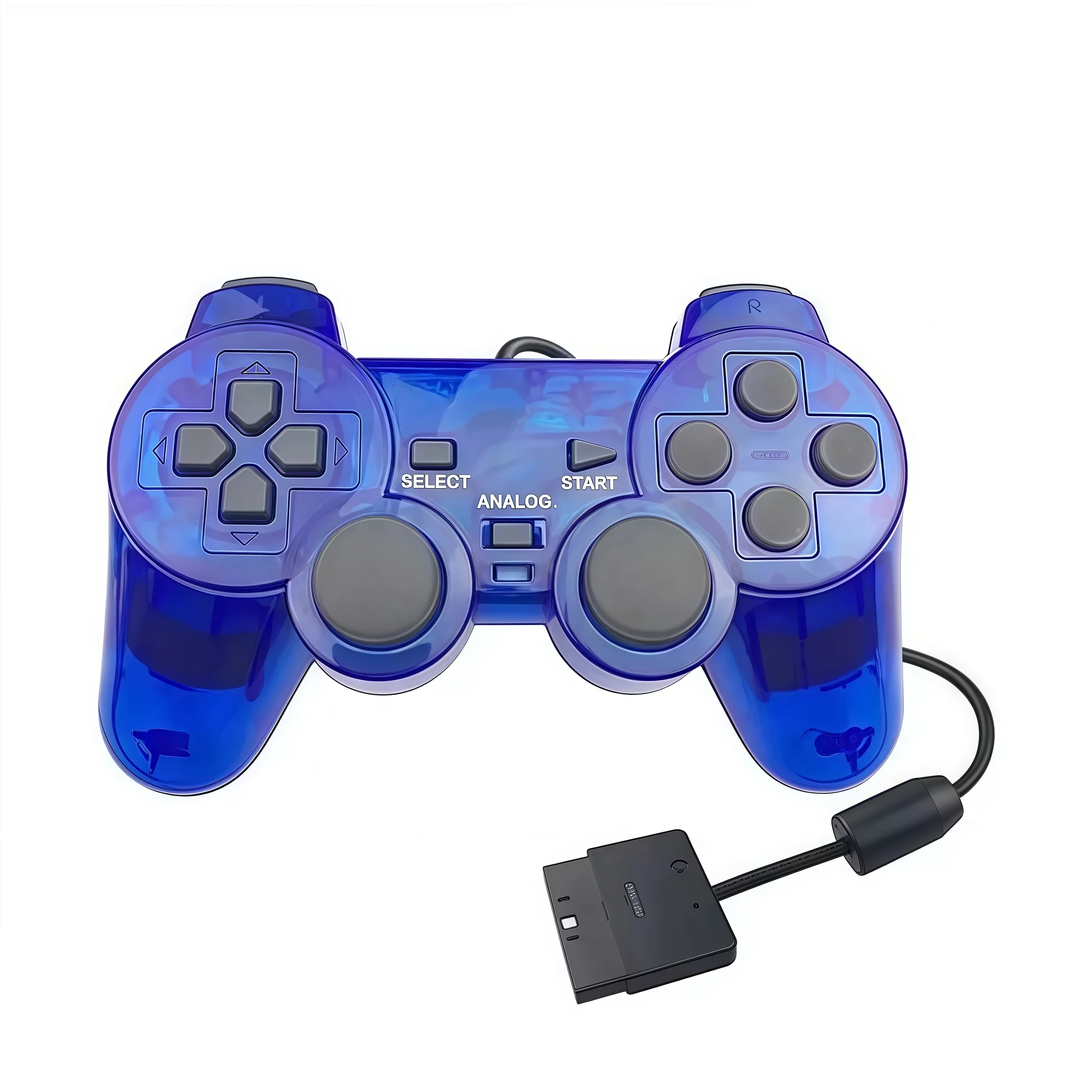 PS2 Wired Analog Controller Gamepad Joystick Joypad für PS2 Konsole Dual Shock Vibration Joypad Wired Controller Mehrere Farben