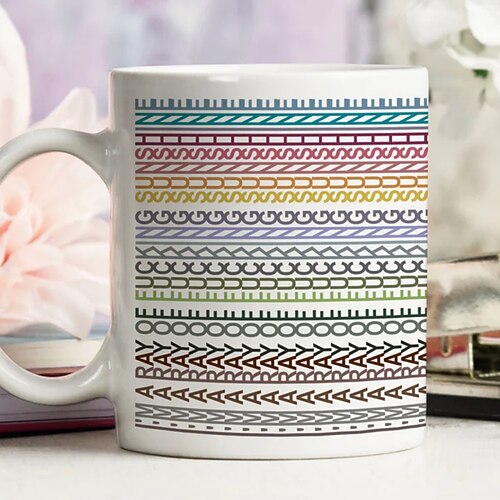 Kaffeetasse mit versteckter Botschaft, originelle Tassen, Kaffeetasse für die Arbeit, sarkastisches Geschenk für Mitarbeiter, Freunde, Kollegen (Regenbogen, 325 ml Tasse, Sonnenschein-Stil) Image
