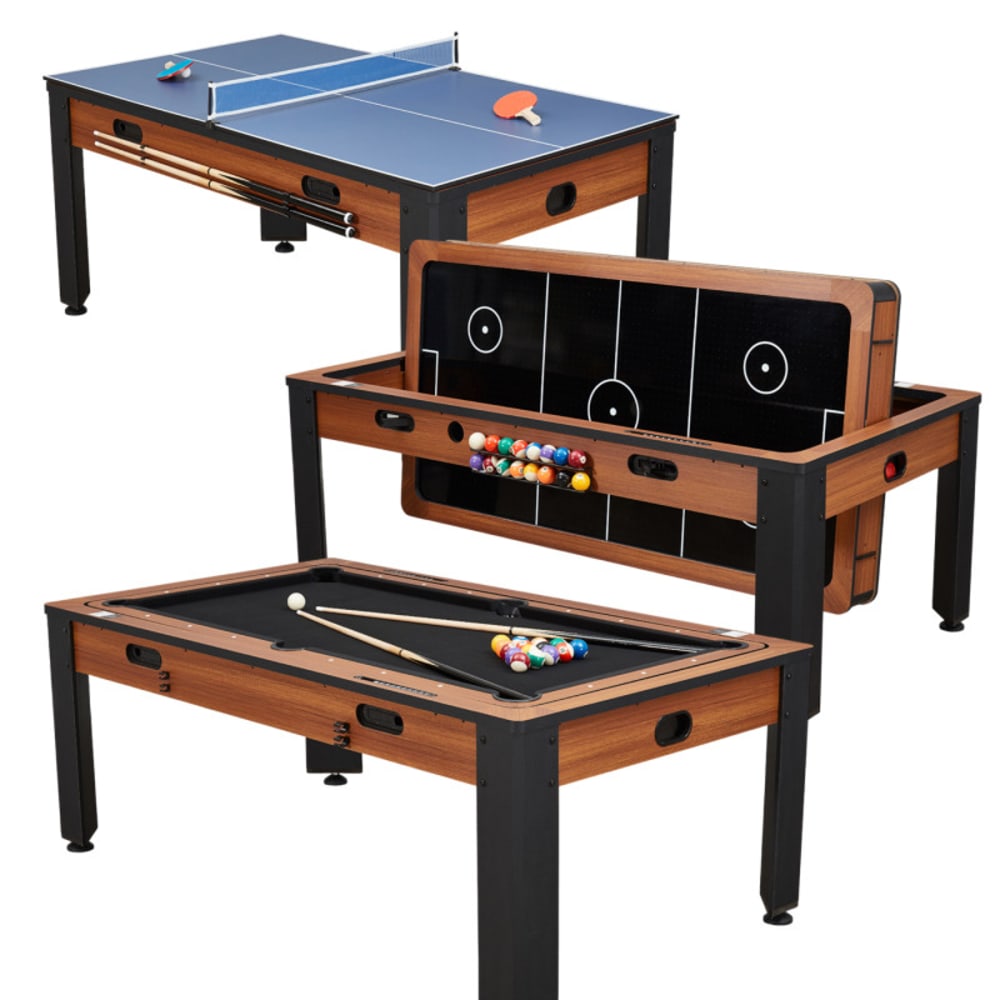 Table multi jeux Billard convertible air hockey industrielle
