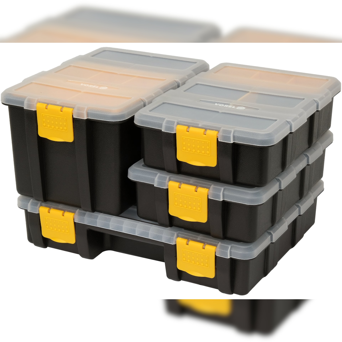 Organizer Sortimentbox Set 4 Stück 29x22x6, 22x15x12, 22x15x6 cm Image