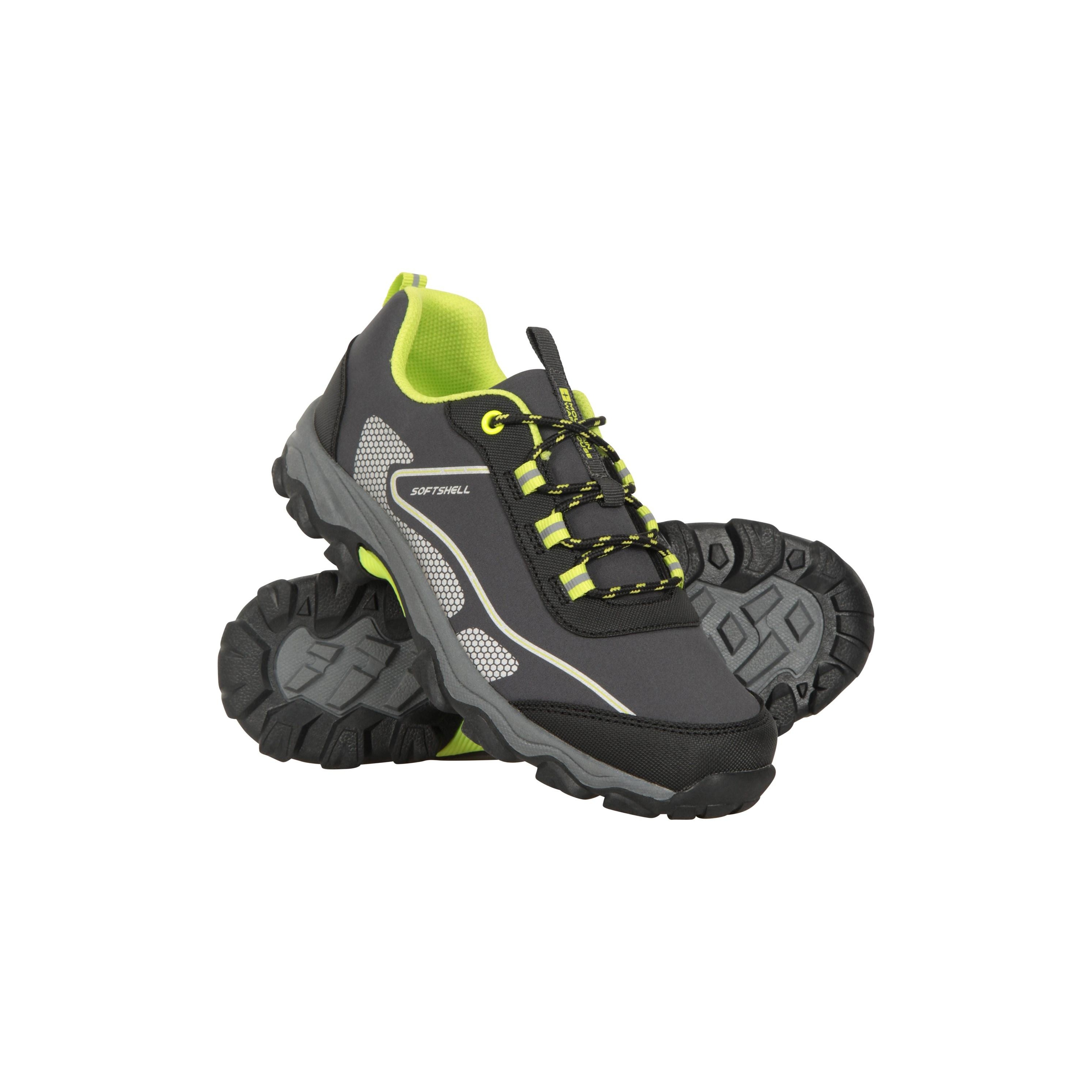 Mountain Warehouse - Kinder Wanderschuhe, Softshell (Leuchtend Grün) Image