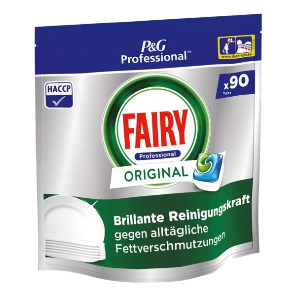 FAIRY 90 Spülmaschinentabs »Professional Original« blau Image