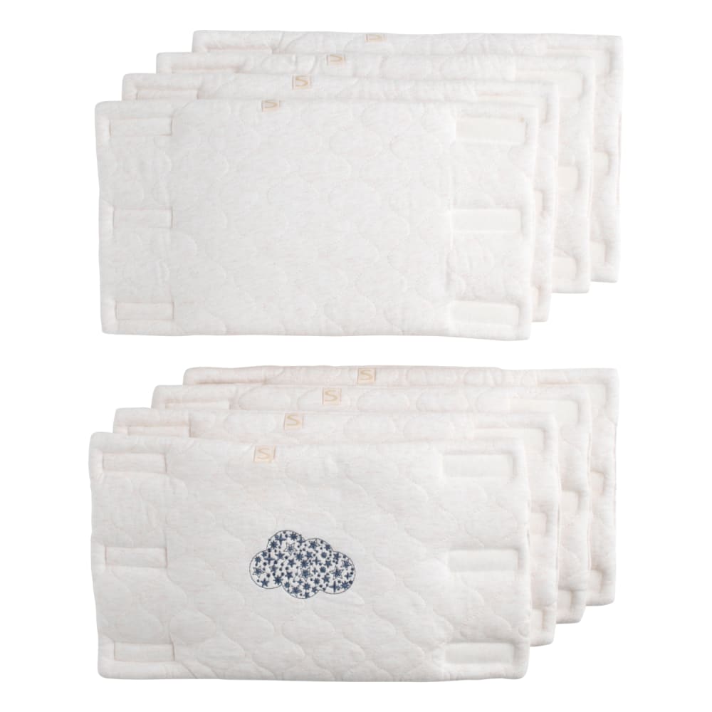 Paracolpi per lettino in cotone trapuntato