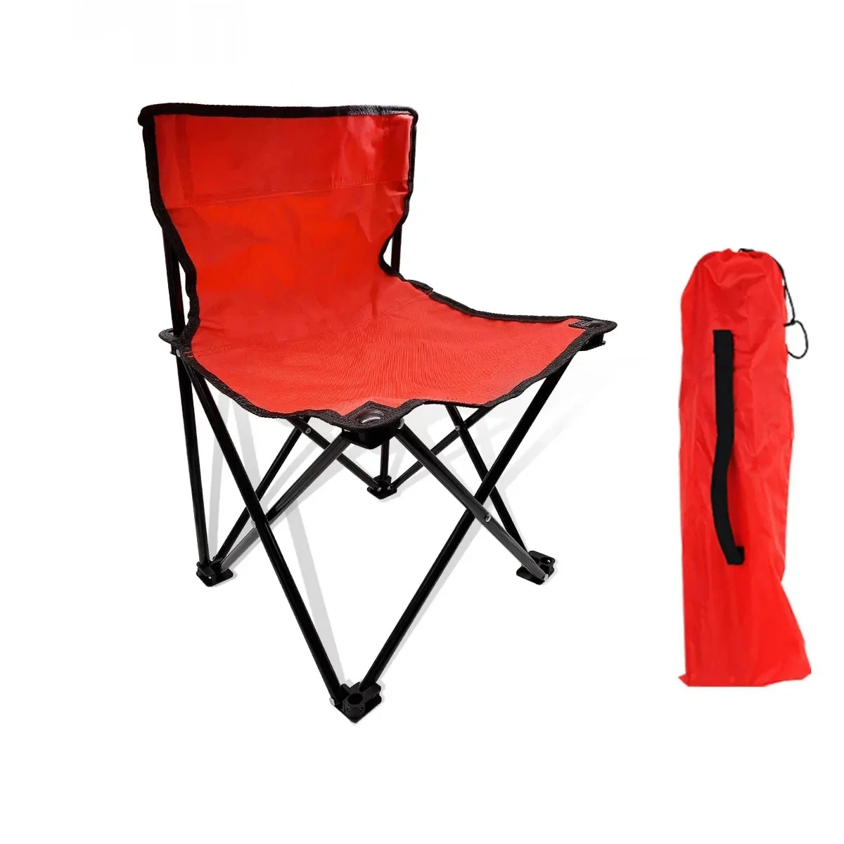 Campingstuhl Angeln Klappstuhl Klapphocker Strandstuhl mit Aufbewahrungstasche