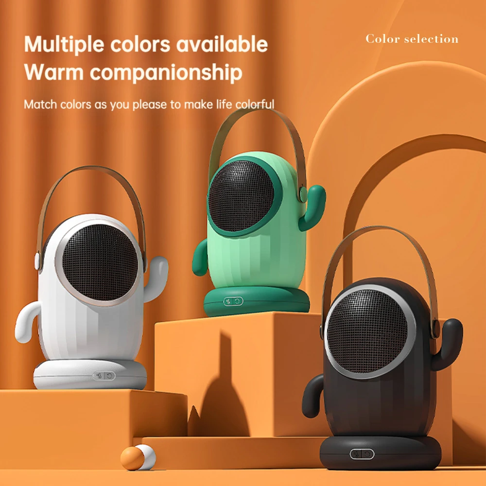 New small cactus heater, household radiator, quick heating heater, high-power desktop convenient mini electric heater.