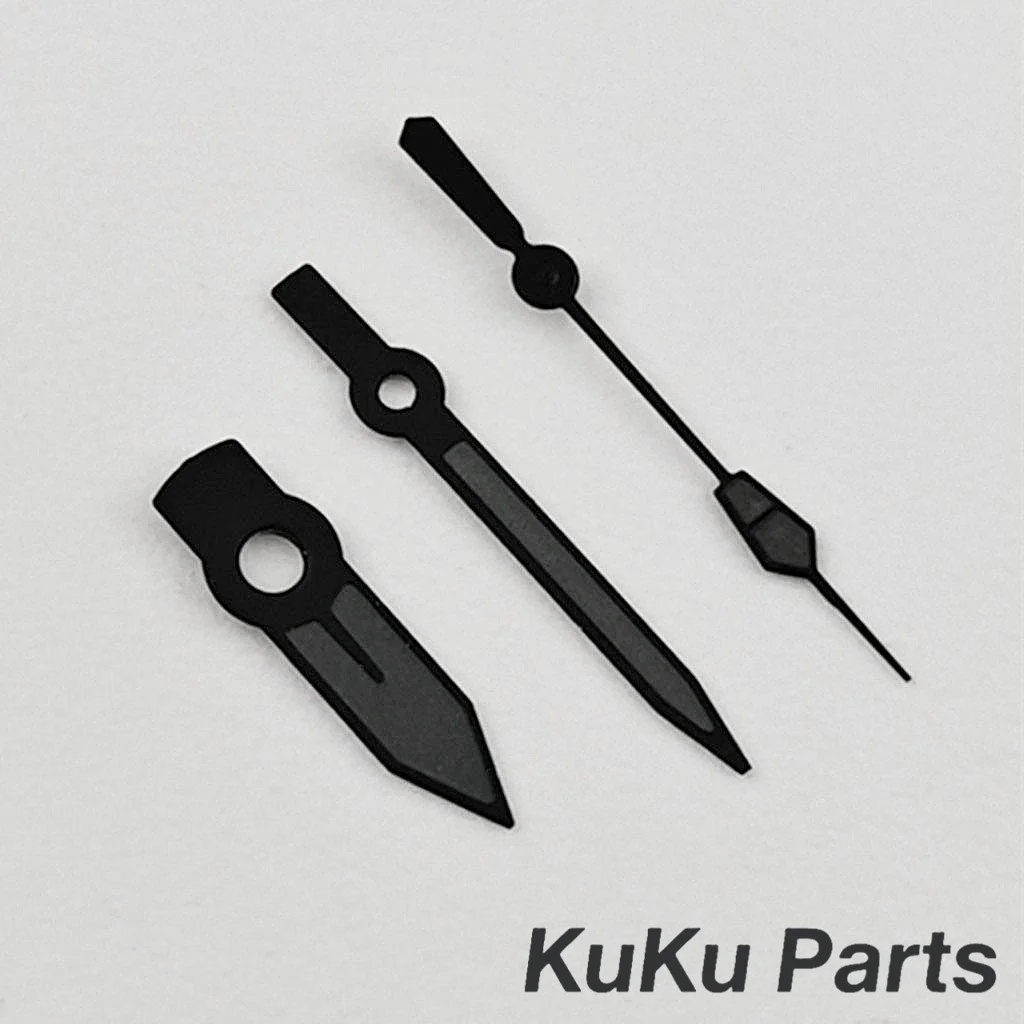 Schwarz Grau NH35 Zeiger Grün Leuchtende Uhren Nadeln Geeignet Für NH34 NH35 NH36 NH38 NH70 NH72 Bewegung Uhren Zeiger Teile Image