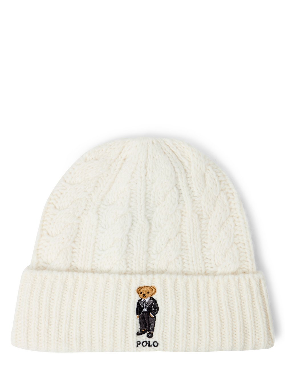 Polo Ralph Lauren Wollmütze mit Alpaka und Leinen Damen ecru, ONE SIZE Image