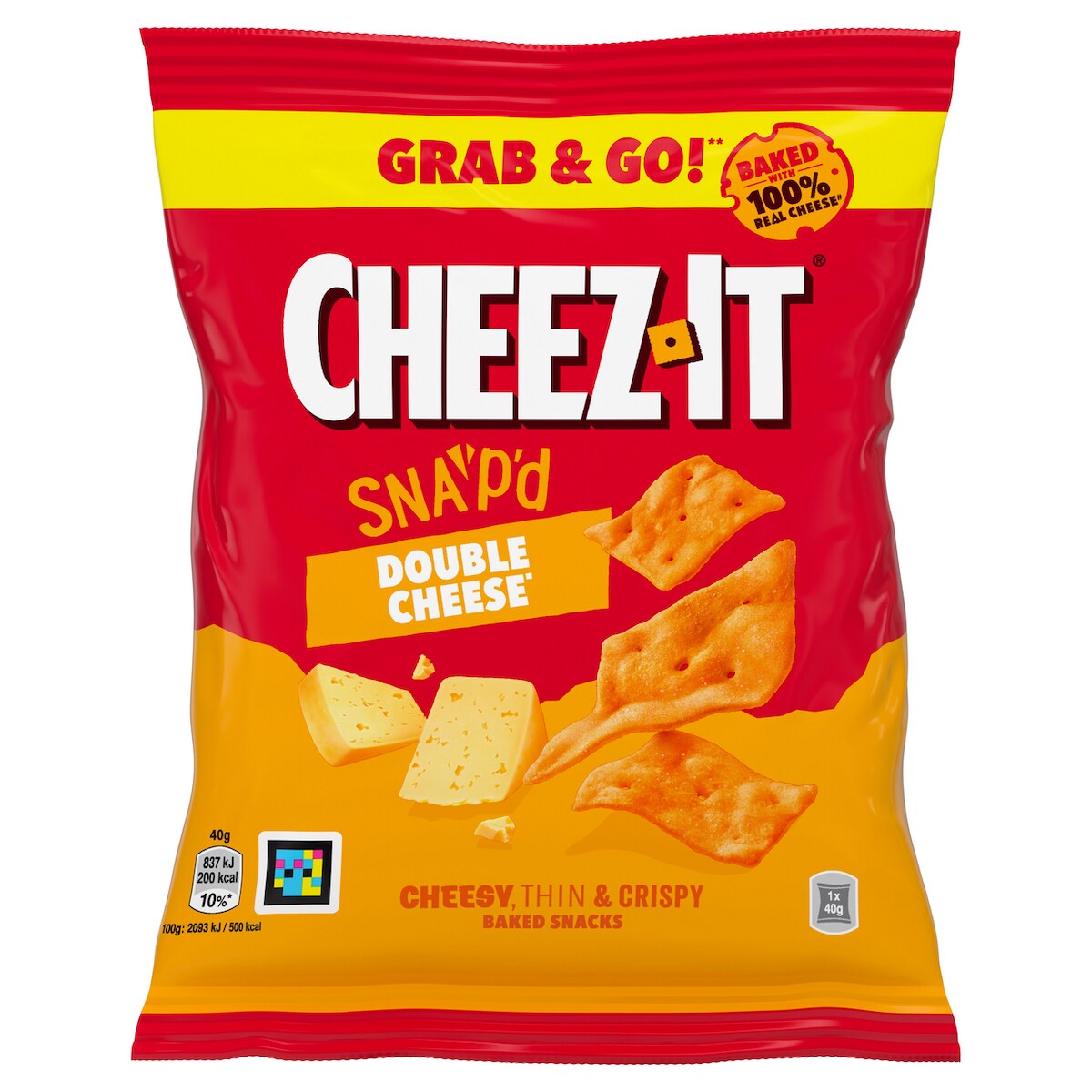 Cheez-It Double Cheese 20 x 40 g (800 g) Image